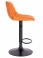 Стул барный Everprof Smile Black Экокожа Оранжевый - 2